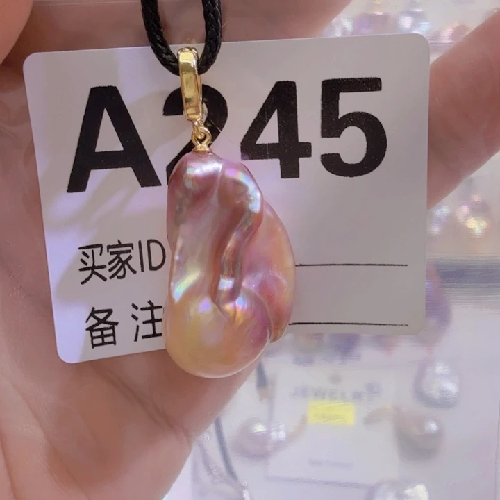 淡水珍珠银S925镶嵌颈饰