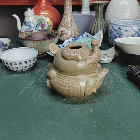 搪瓷湖田执壶全品执壶