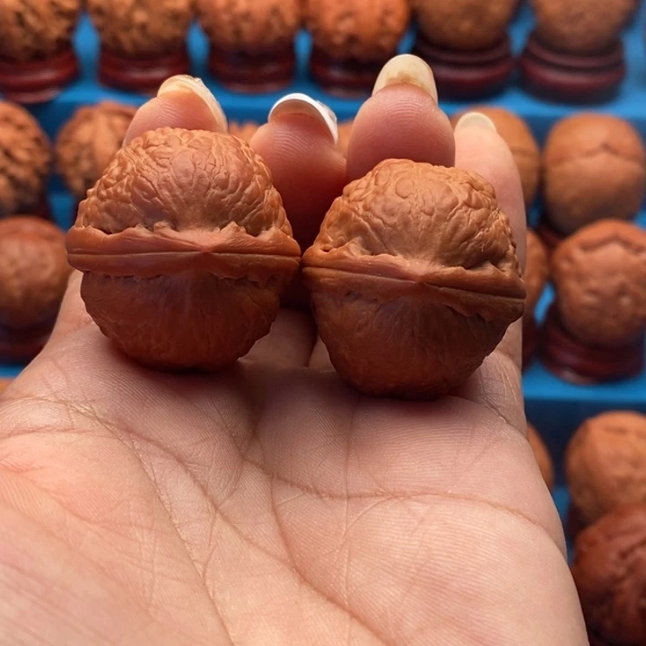 核桃精品文玩核桃手捻石头