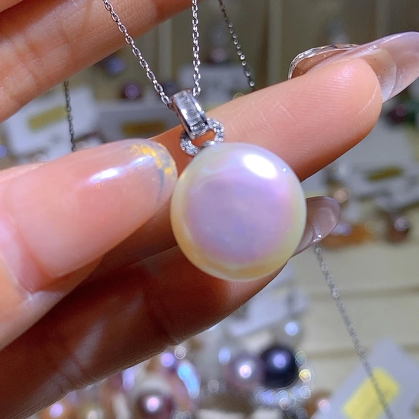 【闪购商品】淡水珍珠吊坠合金