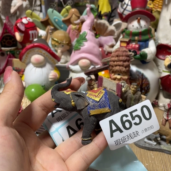 潘***生摆件孤品老货微瑕瓷