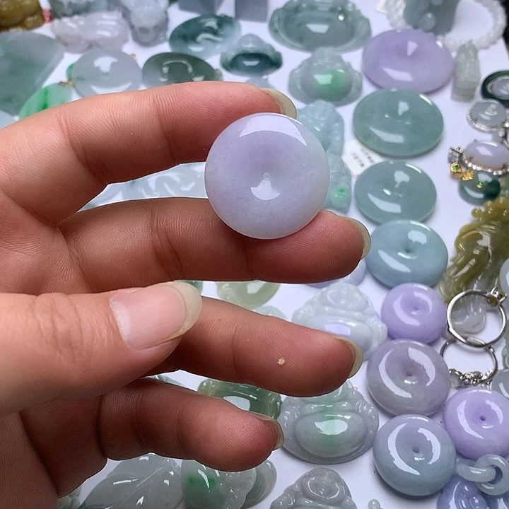 翡翠未镶嵌颈饰天然翡翠