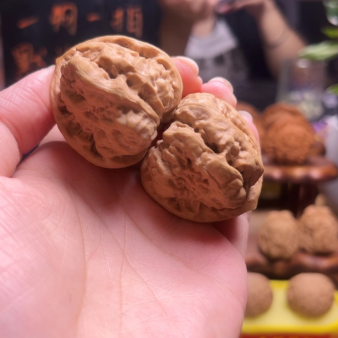 把件文玩核桃38尺三角蛙47