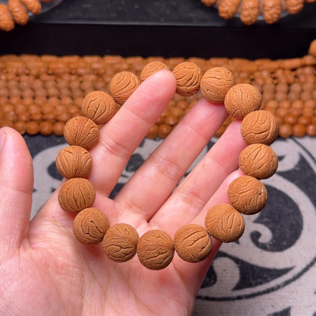 吊坠桃核龙纹地球仪15