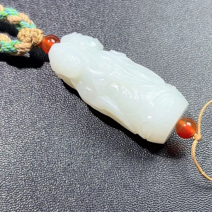 和田玉未镶嵌挂件百