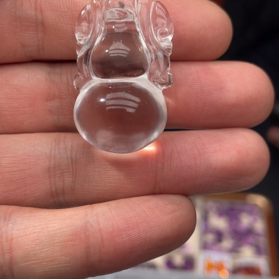 珠宝半成品未镶嵌紫晶