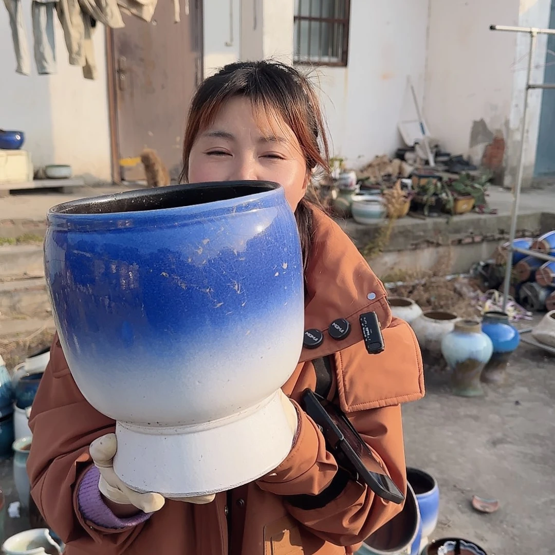 王嫂花盆1218-104高25口20