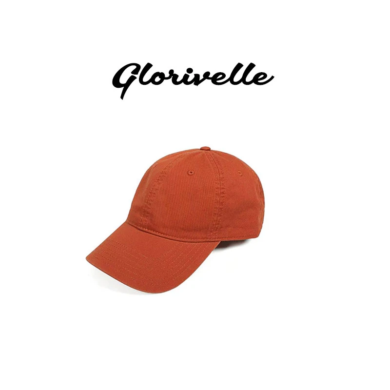 Glorivelle纯色光板软顶棒球帽子男女同款户外休闲百搭鸭舌帽