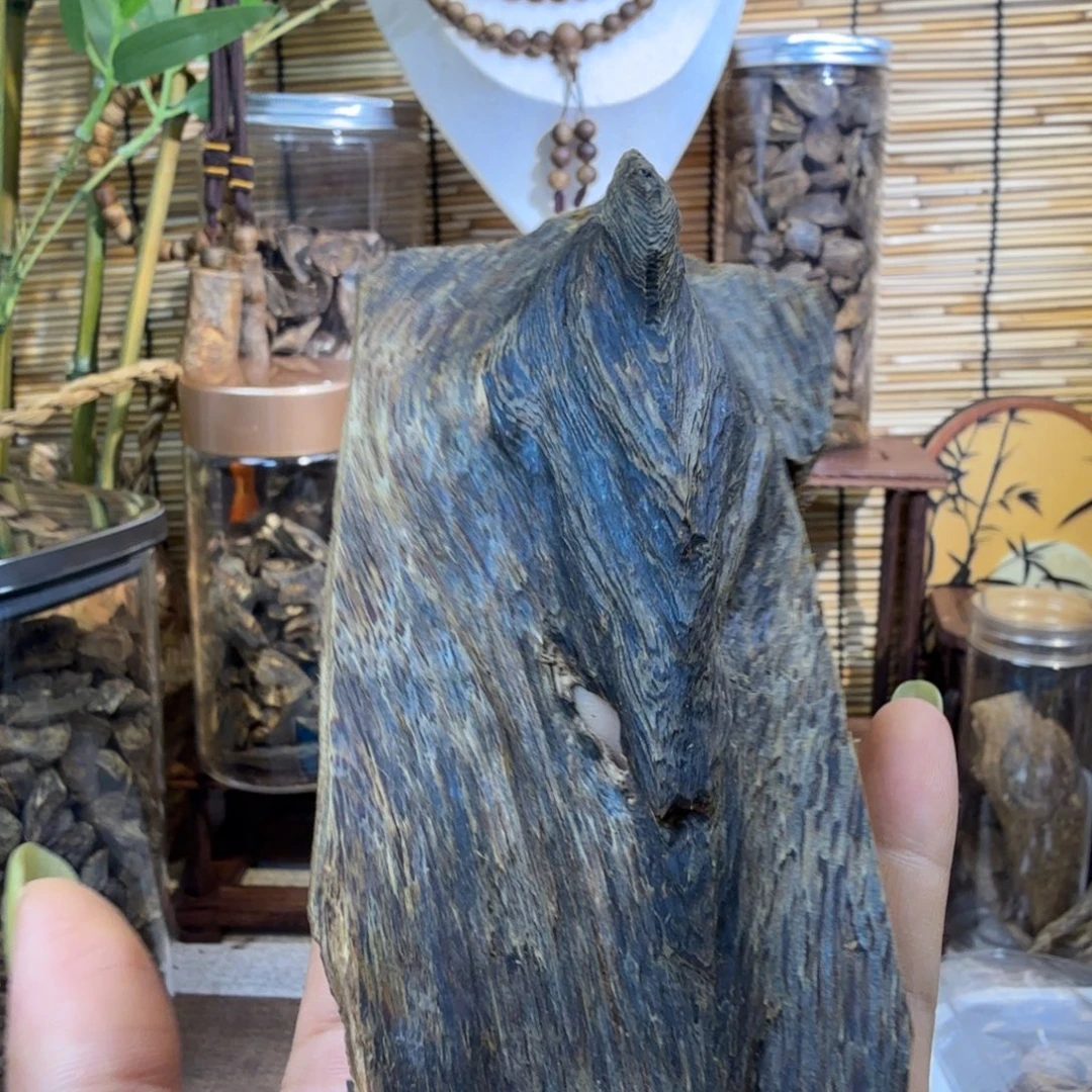 沉香碎屑沉香沉香虎斑棋25g