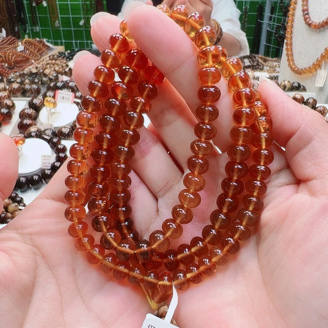 裸石琥珀未镶嵌抚顺琥珀8金珀