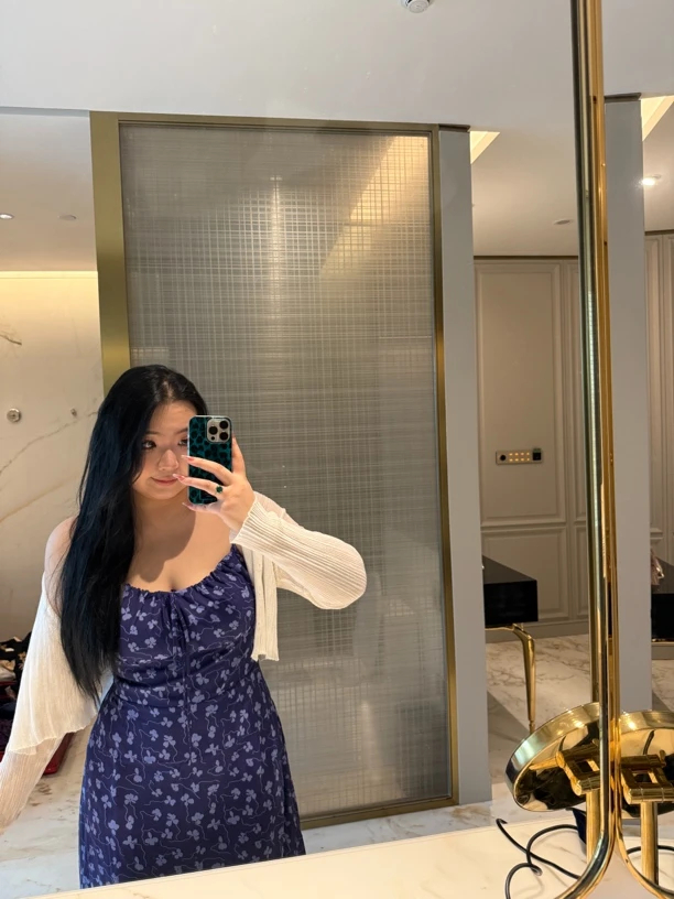 法式碎花吊带连衣裙轻薄修身显瘦气质长裙夏季度假风