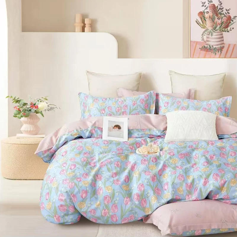 床品三件套学生宿舍纯棉套件单人被套床单枕套