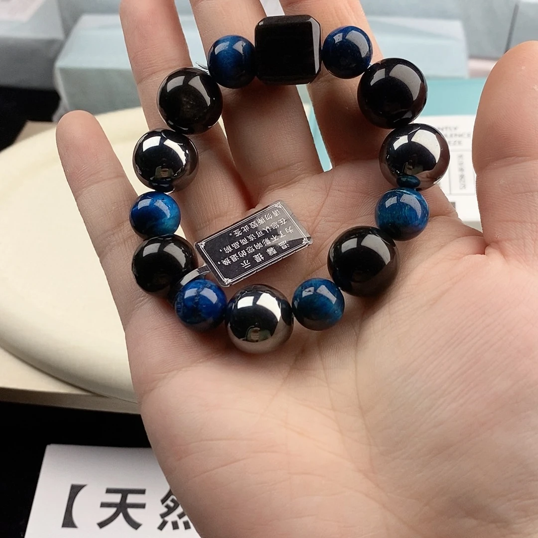 银S925镀金镶嵌水晶手链