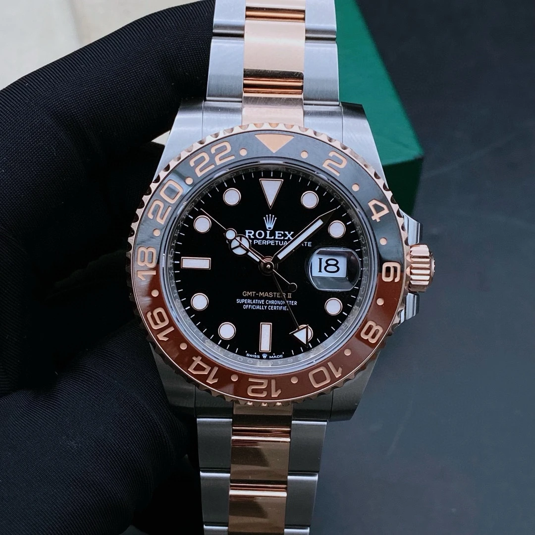 99新 Rolex/劳力士 格林尼治126711/沙士圈/机械/表径40/24年全套