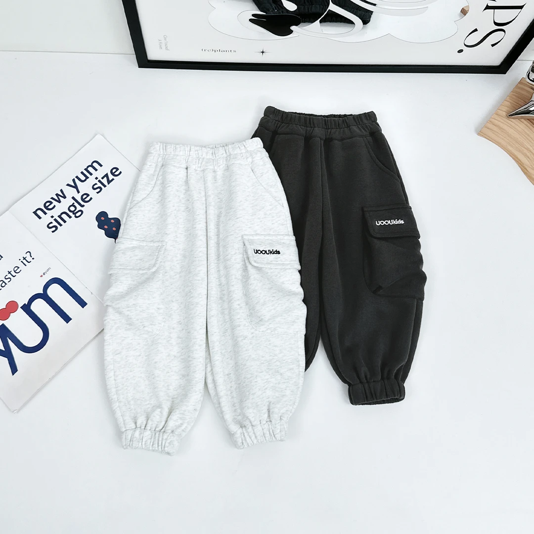 儿童裤子春秋款男童运动裤2025新款春装简潮 TT2818 悠悠童话童装