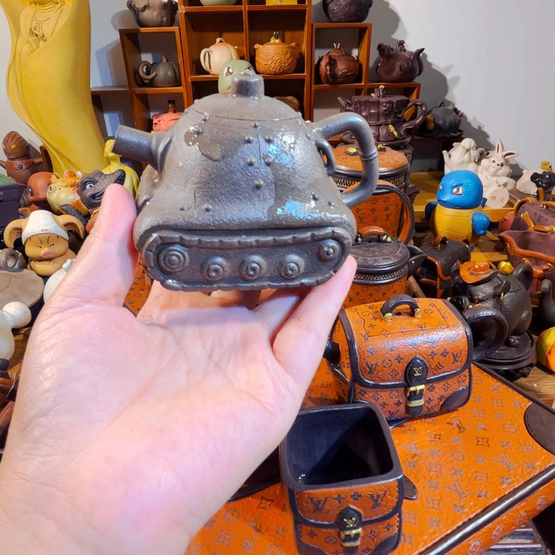 茶壶紫砂纯手工制作过程就是