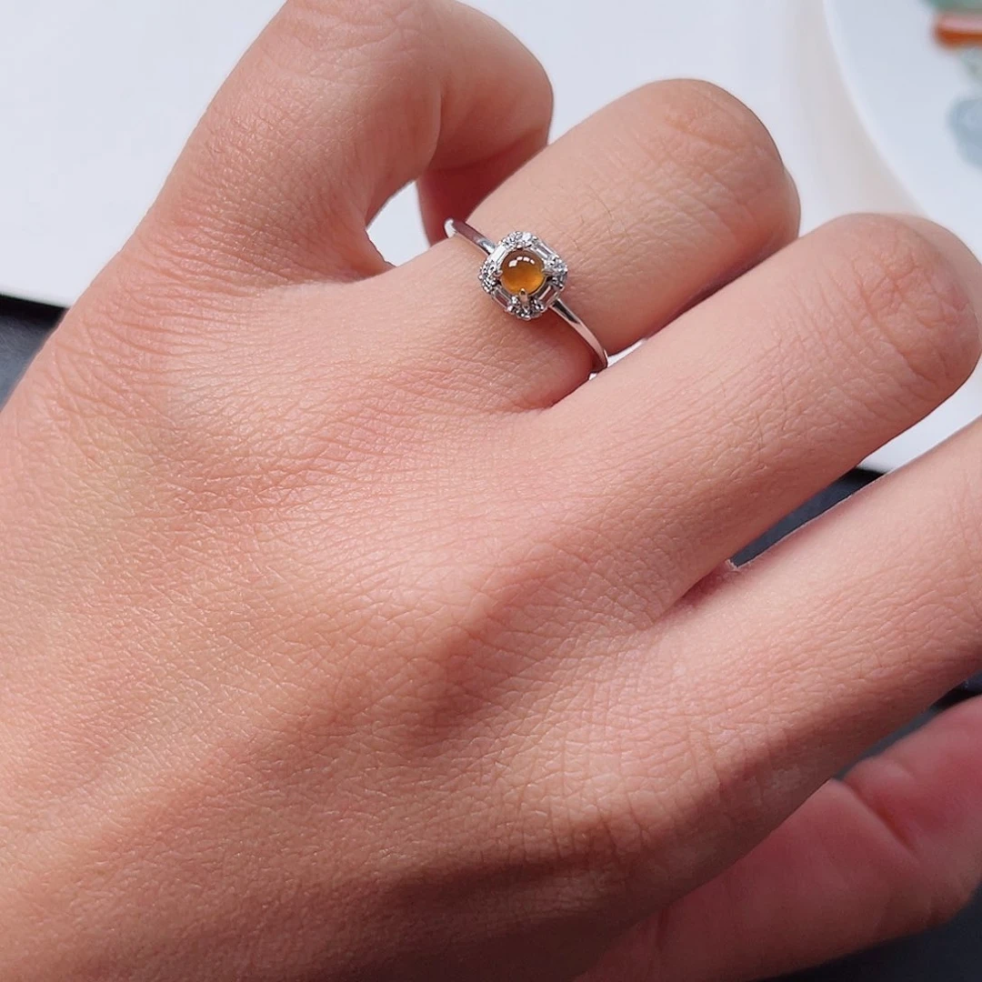 翡翠裸石纯天然A货缅甸翡翠925