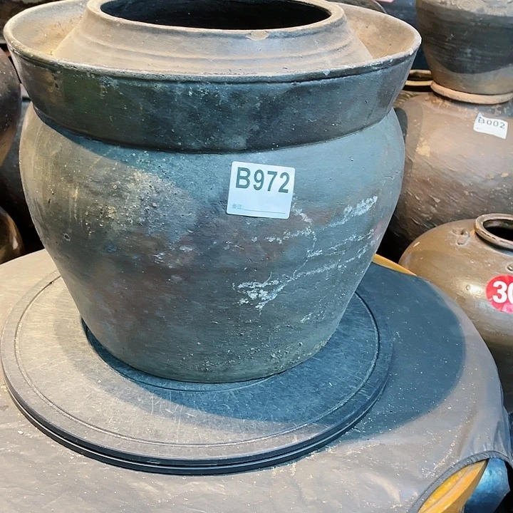 好翔宇老物件老陶罐b972