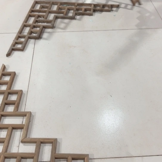 季***F香榧木60尺寸角花4个