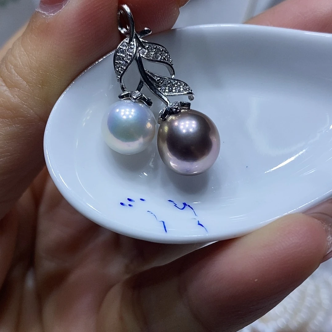 淡水珍珠耳钉未镶嵌