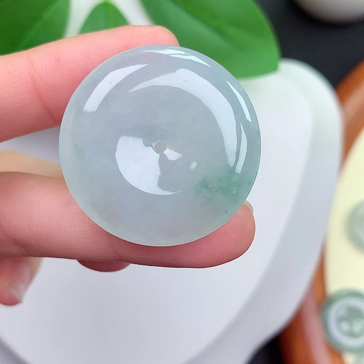 颈饰未镶嵌翡翠12号31.2-6.2mm