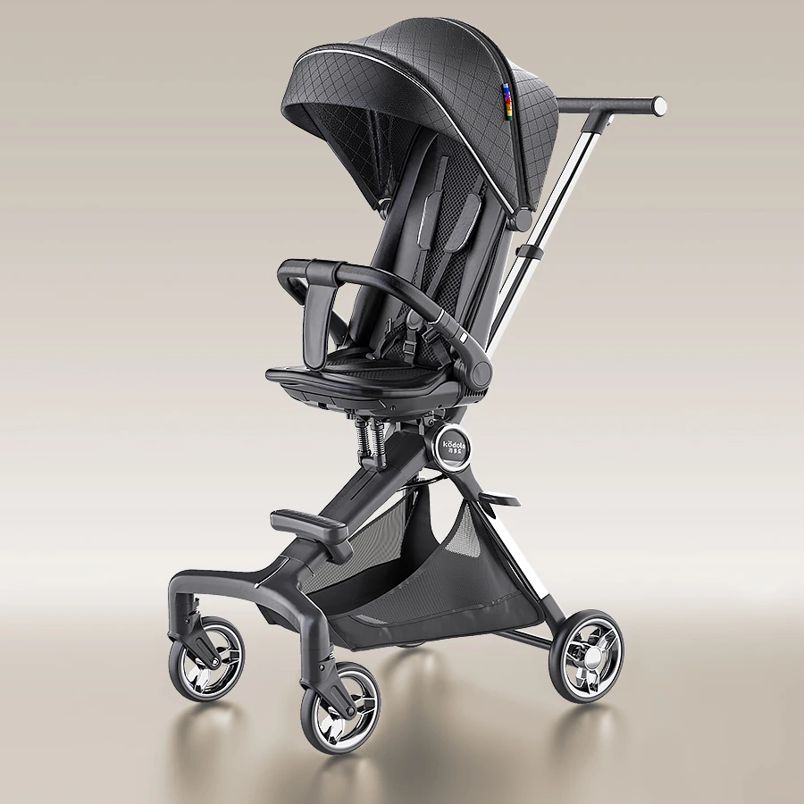 可多乐高景观婴儿推车可坐可躺双向轻便折叠宝宝手推车减震童车