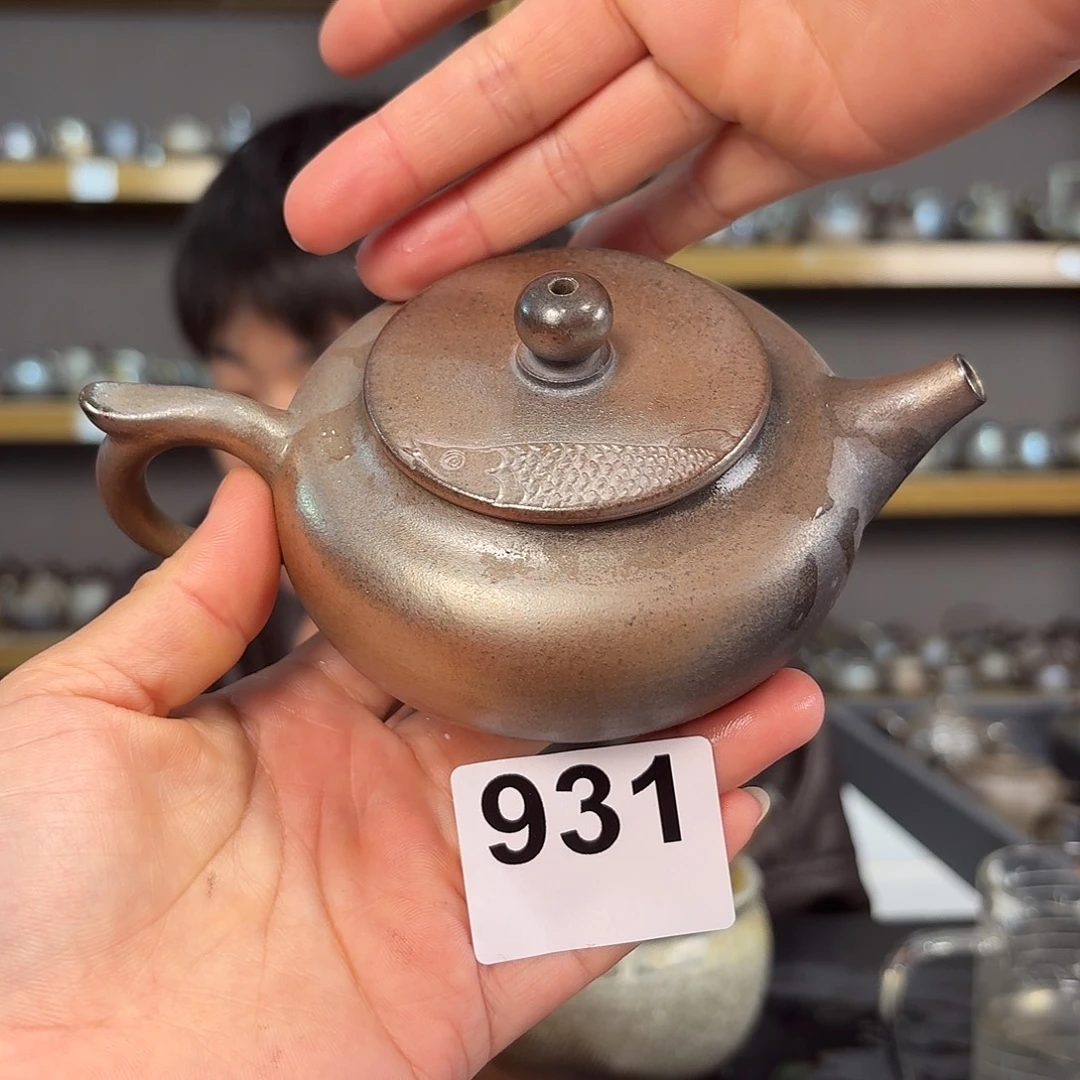 棉***糖坭兴陶纯柴烧原矿泥料纯手工壶190毫升