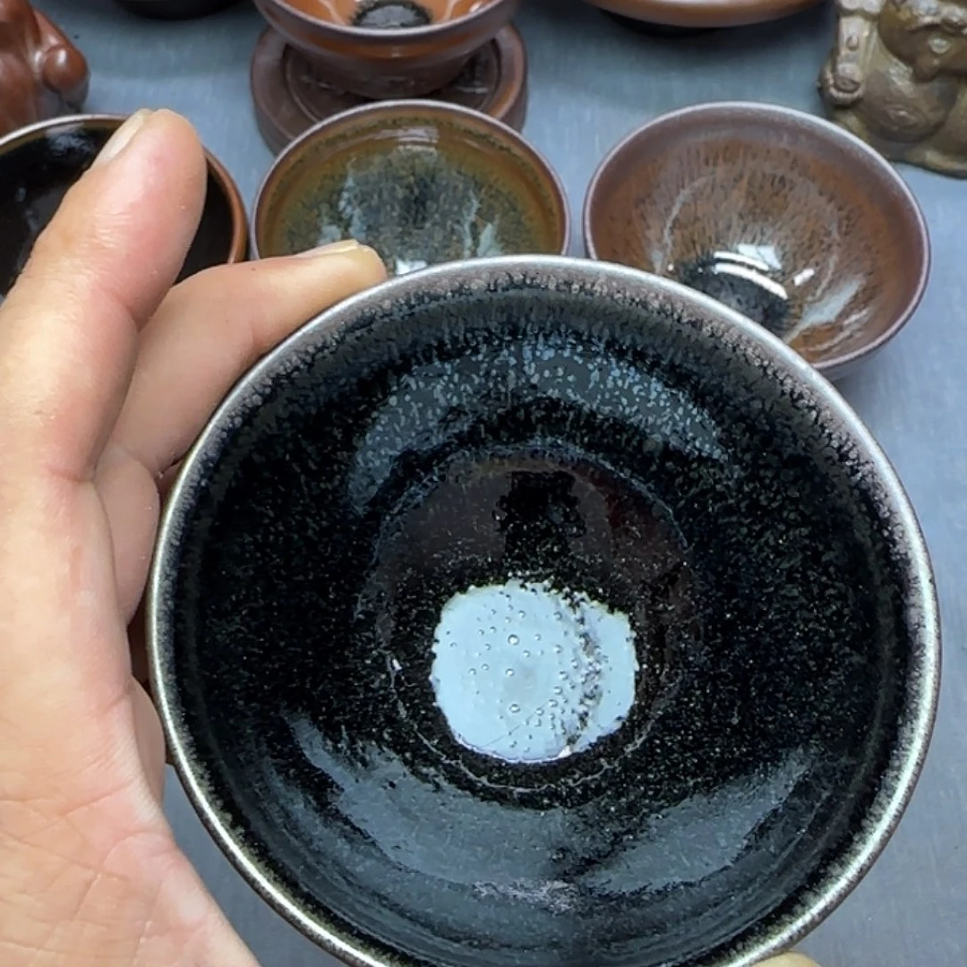 农***夫茶盏印春堂柴烧建盏