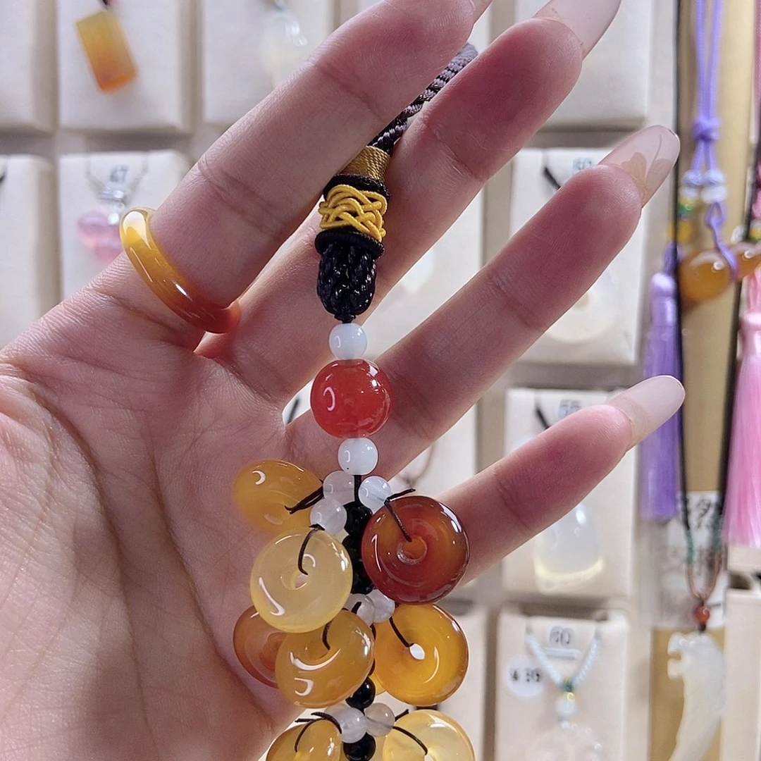 娜***儿玛瑙/玉髓未镶嵌颈饰
