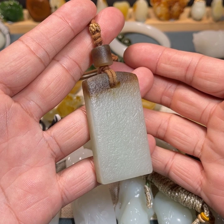 和田玉手链未镶嵌G***D