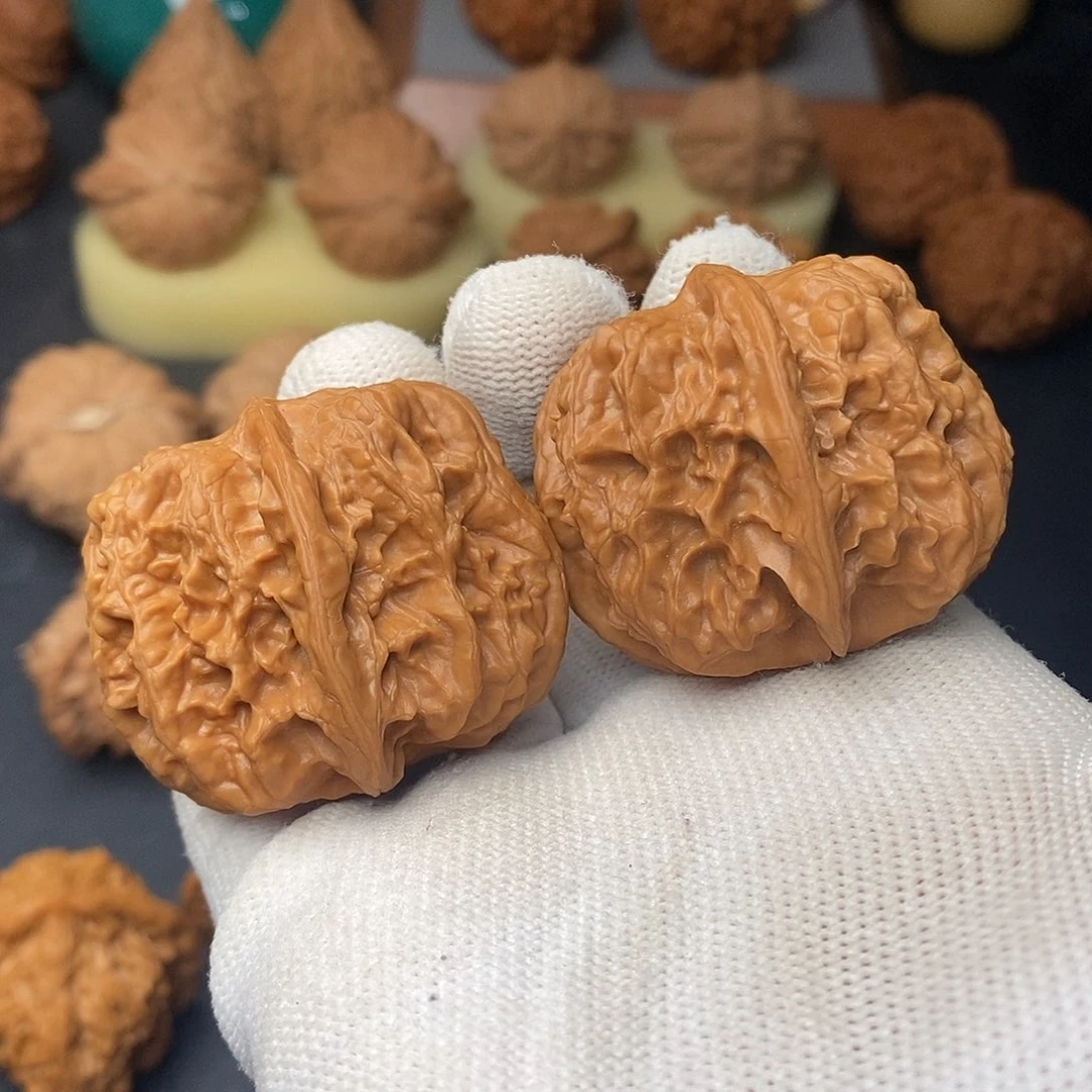 把件文玩核桃方块