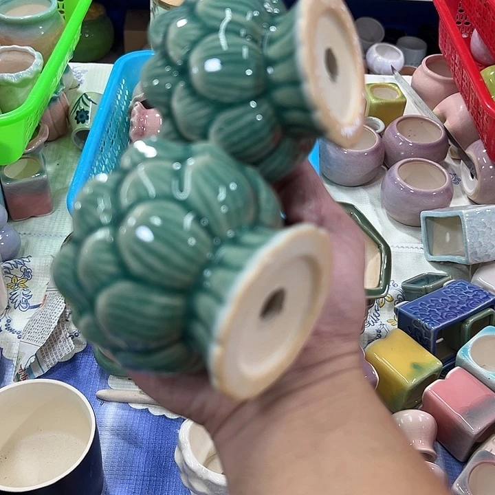 微瑕陶瓷花盆满9.9发