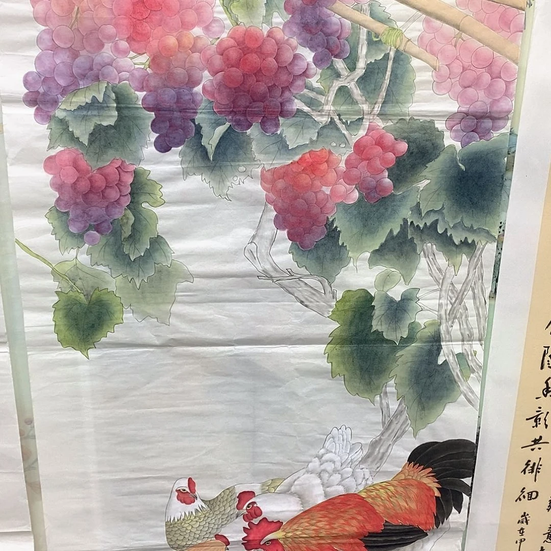 国画国画手绘作品