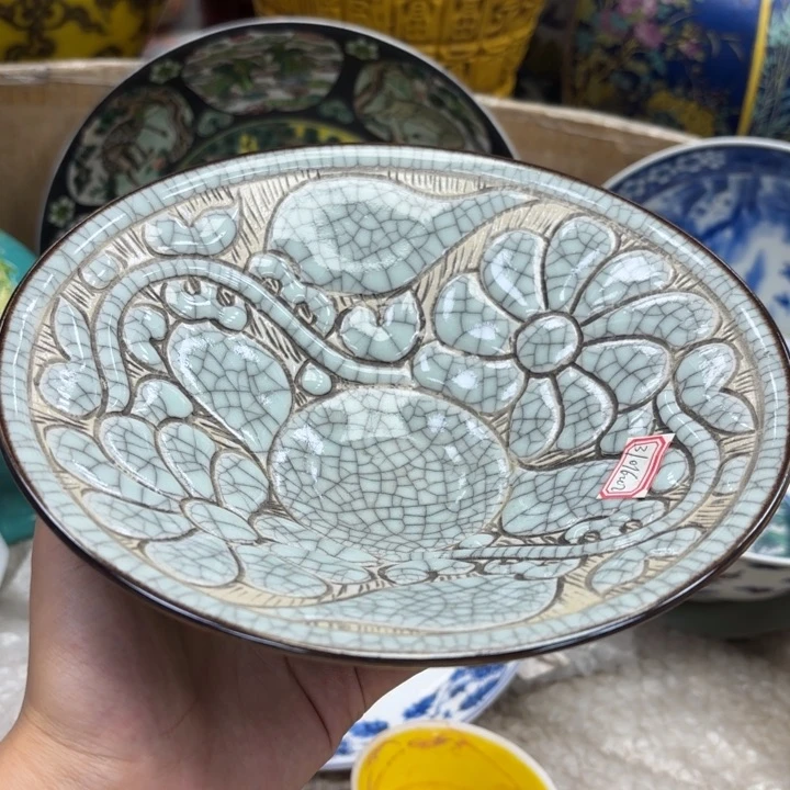 瓷片瓷器摆件瓷器摆件