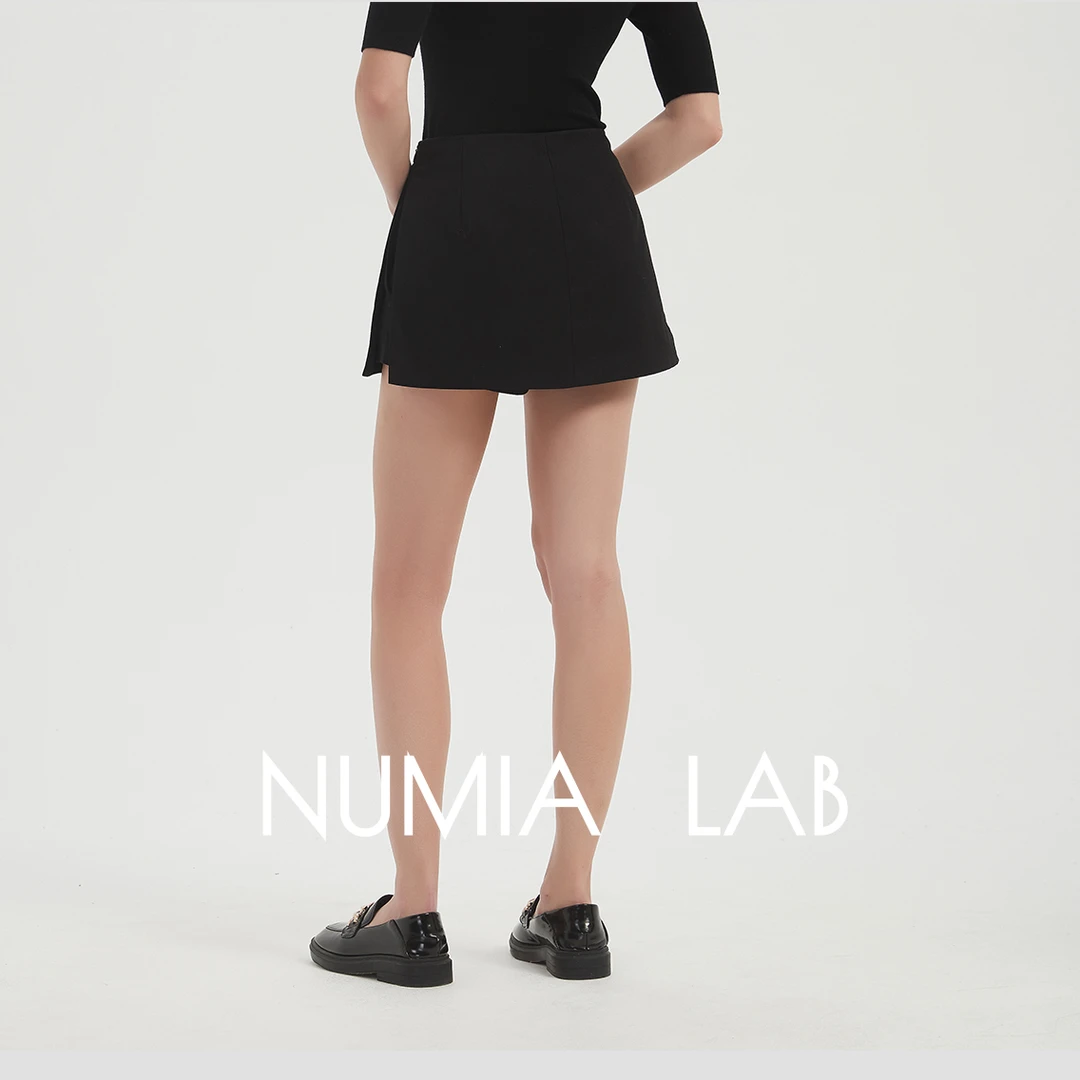 NUMIALAB奴咪丫两侧开叉短裙