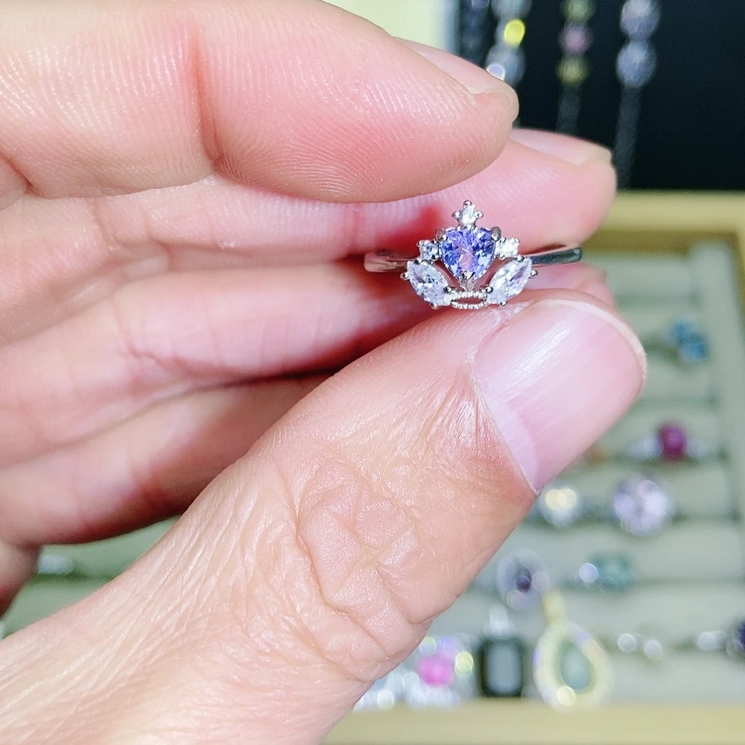 【闪购商品】未镶嵌戒指坦桑石