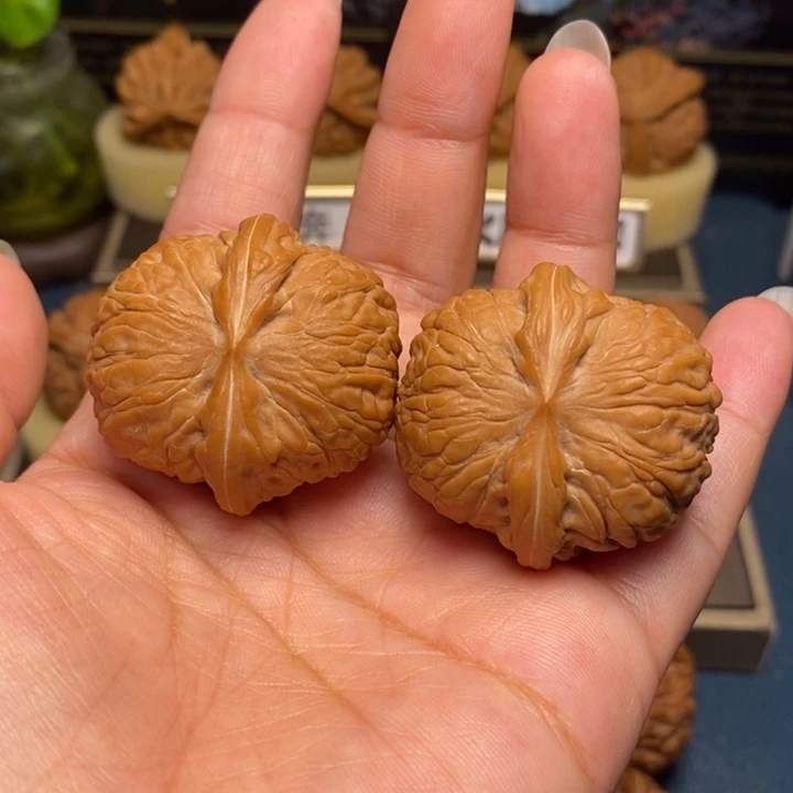 【闪购商品】把件文玩核桃乾隆磨
