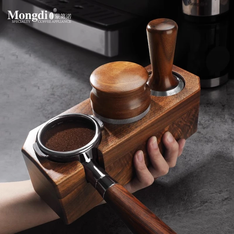 Mongdio布粉器咖啡压粉器意式咖啡机配件底座家用咖啡器具收纳