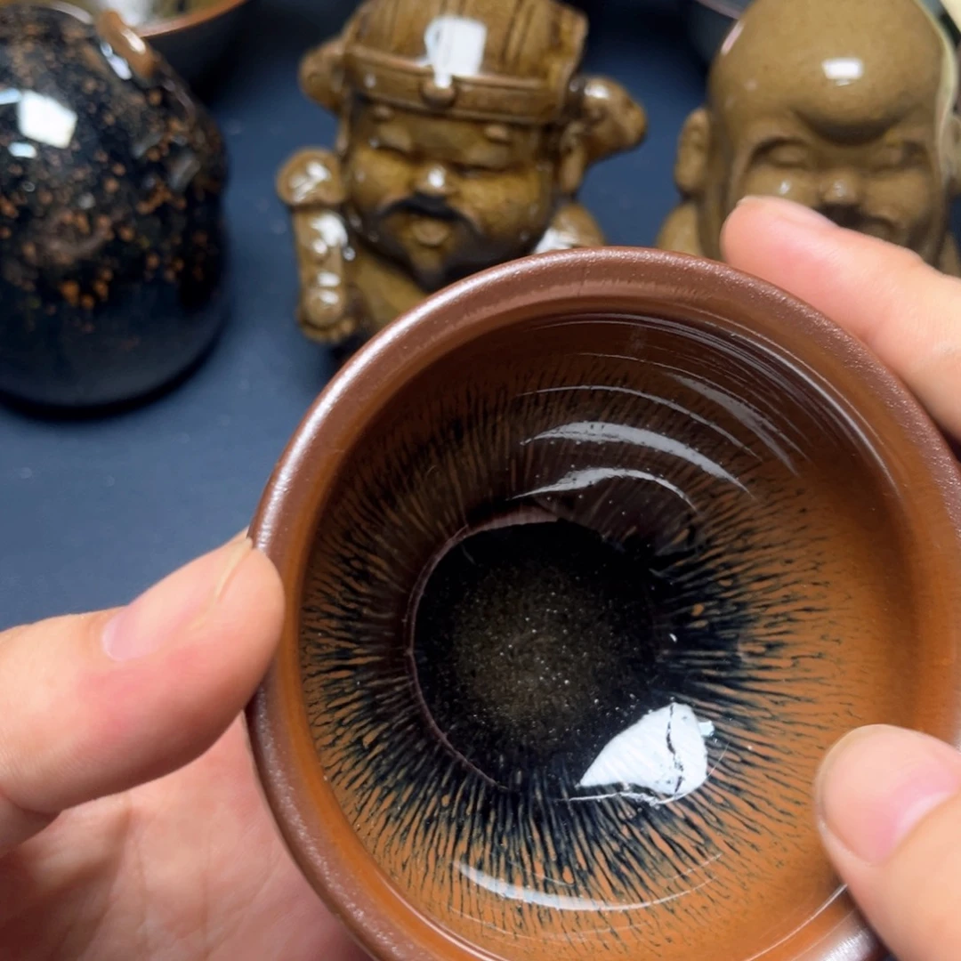 茶盏建盏手握泡茶主人杯