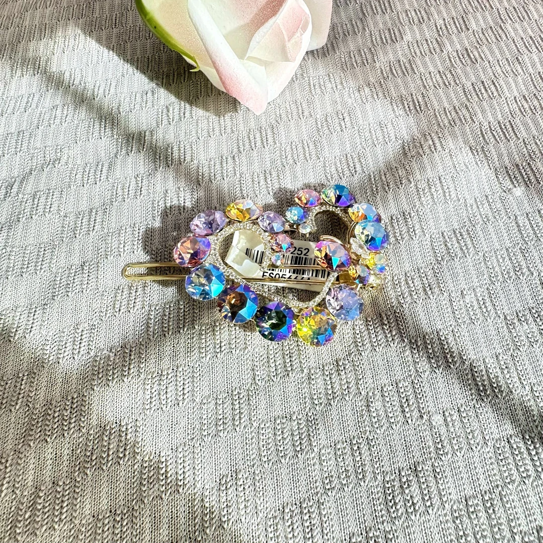 铜合金仿水晶耳饰 韩货轻奢饰品（贴贴纸看名字下单）