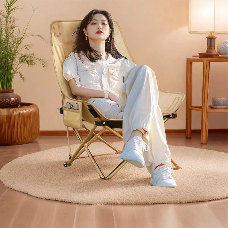 过早户外折叠椅折叠凳子便携式野营露营钓鱼美术学生写生休闲靠背