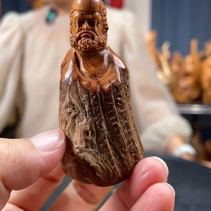 柏木（崖柏）手把件