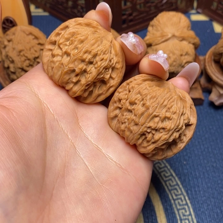 把件文玩核桃40磨盘