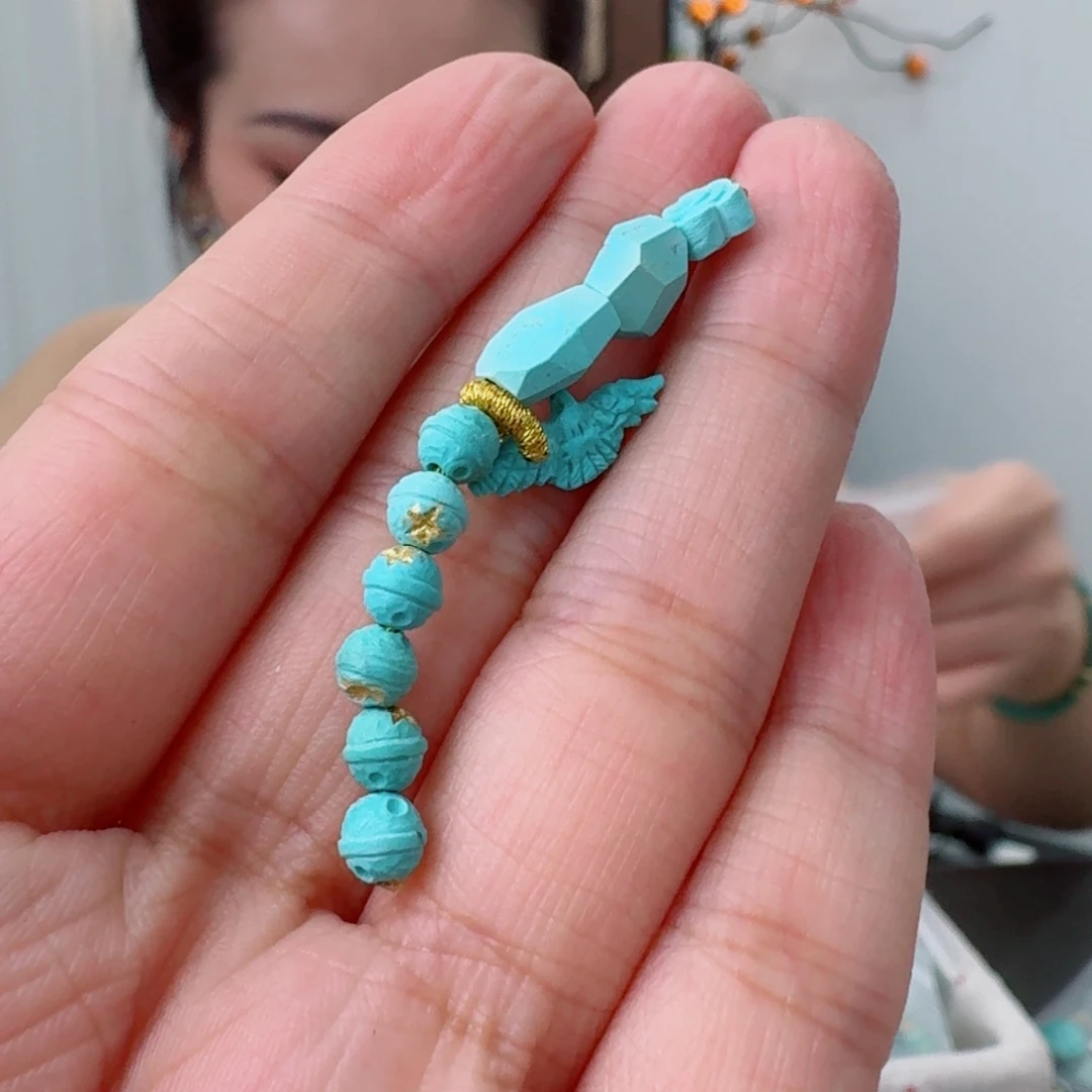 未镶嵌绿松石珠宝奇石