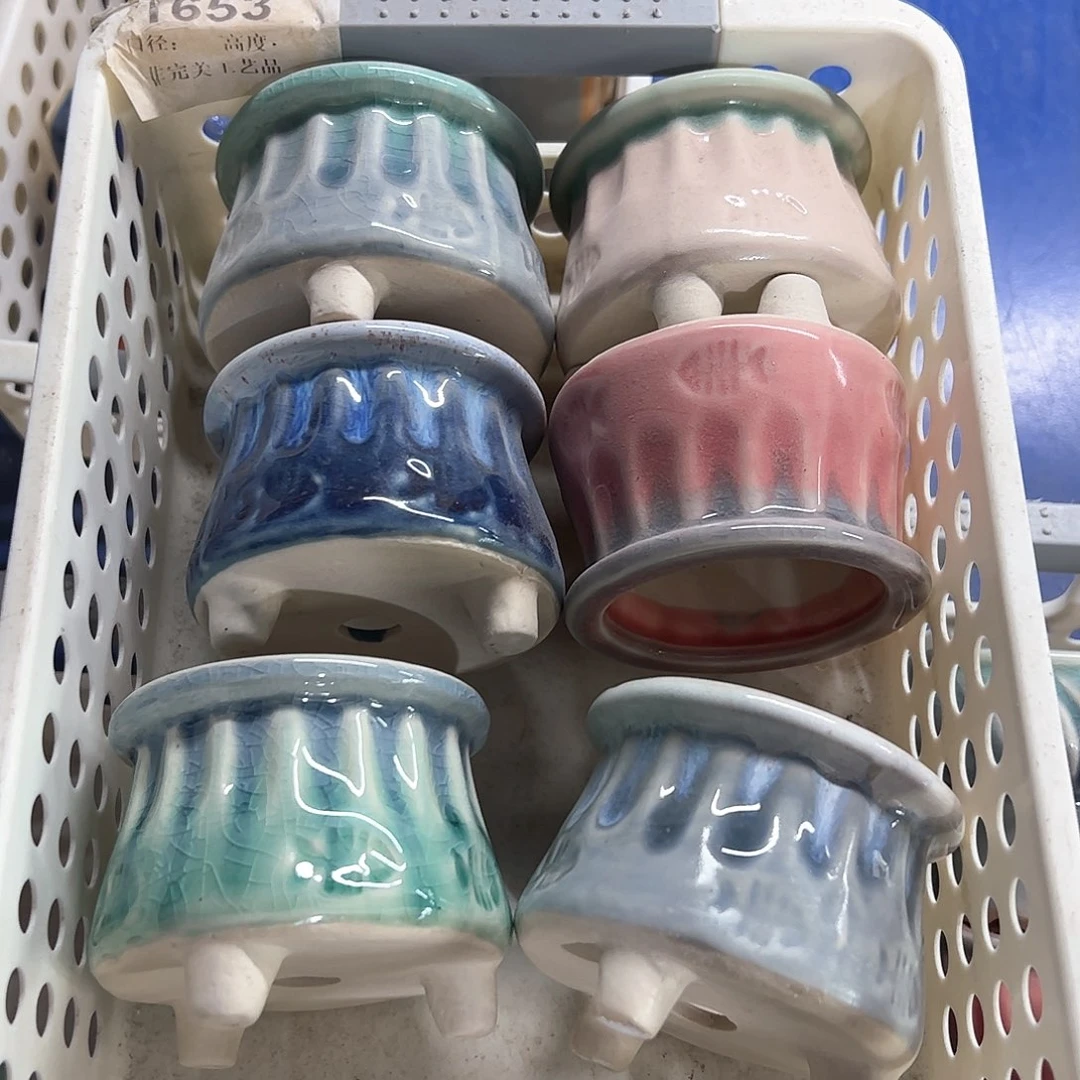 陶瓷多肉小花盆@@1653