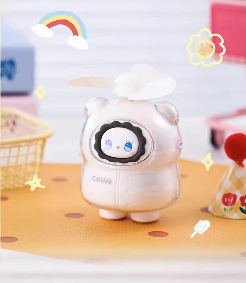 【拆盒】EMMA二代迷你小风扇可爱公仔盲盒