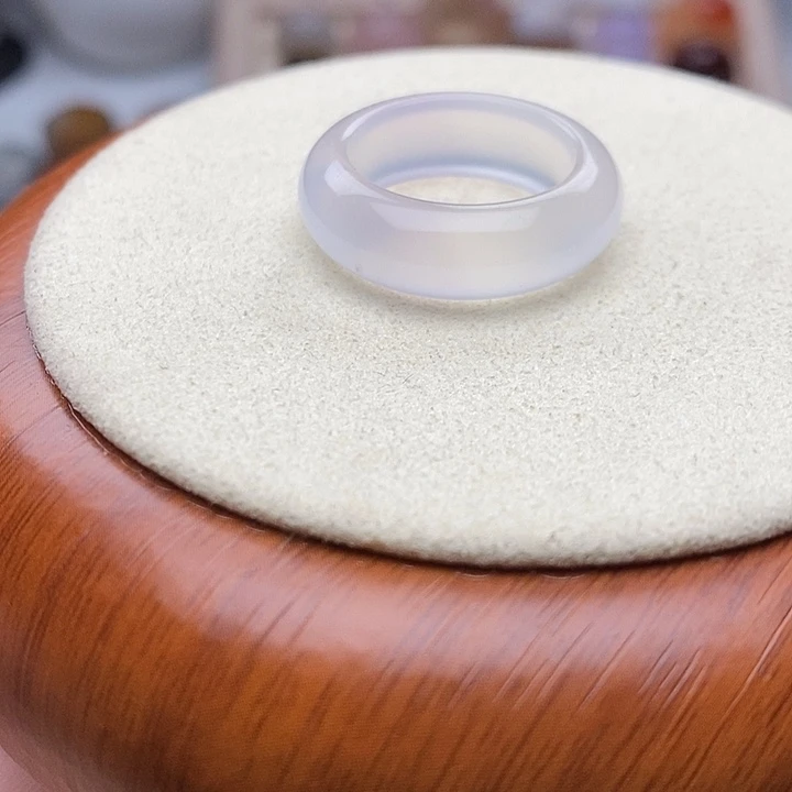 玛瑙/玉髓未镶嵌戒指A 6不退换港15内径17.4