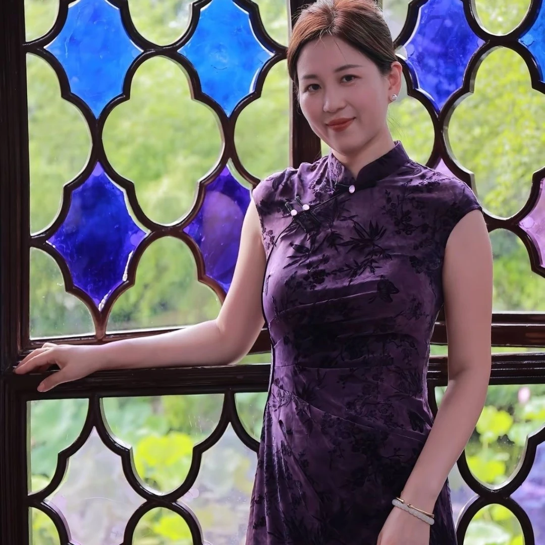 【8019】2025夏季新款年轻弹力大码日常旗袍送考大方优雅现货