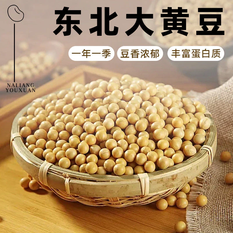 农家黄豆蛋白豆高蛋白（打豆浆）营养丰富