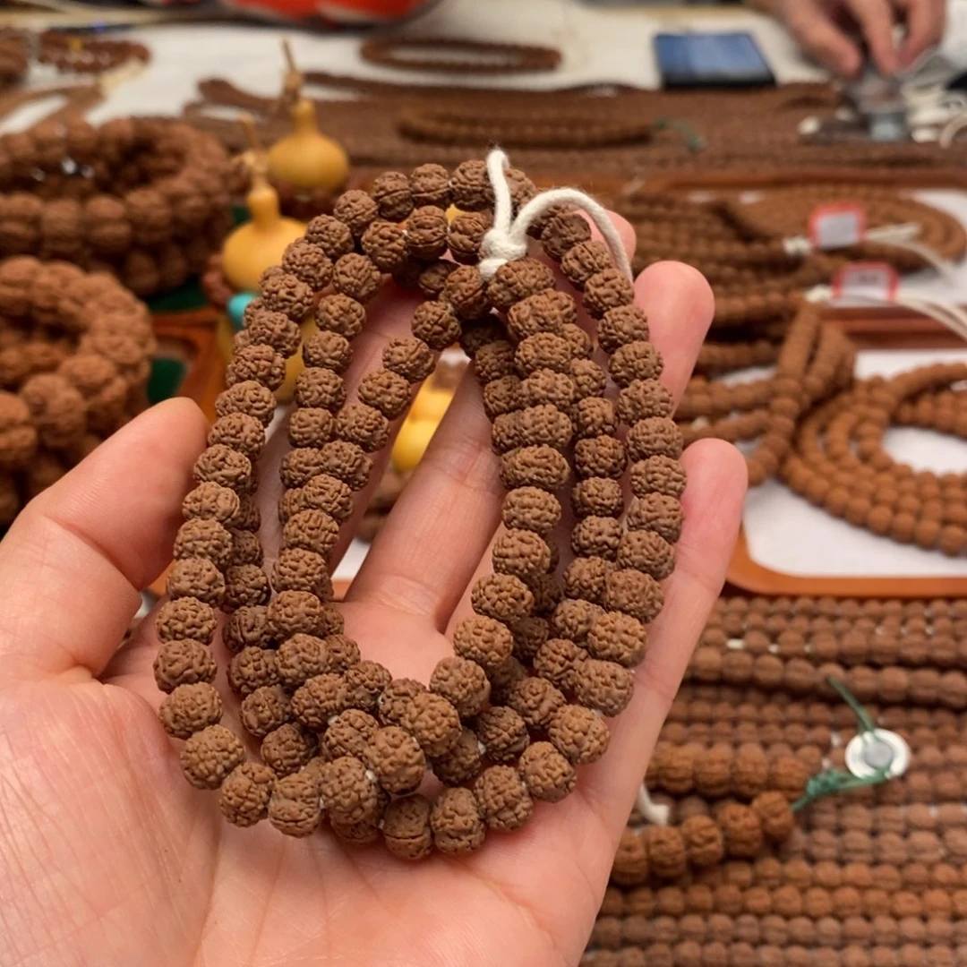 晴***安吊坠金刚菩提定制花王108卡8